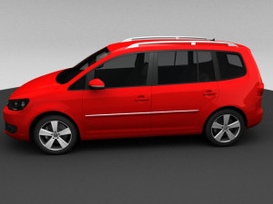 volkswagen touran 2011 3D Модель