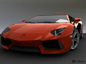 lamborghini aventador lp700-4 2012 Model 3D