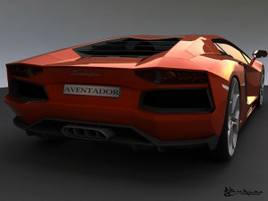 lamborghini aventador lp700-4 2012 Model 3D