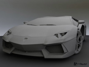 lamborghini aventador lp700-4 2012 Model 3D
