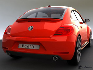 volkswagen beetle 2012 3D-Modell