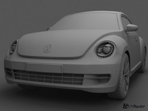 volkswagen beetle 2012 3D-Modell
