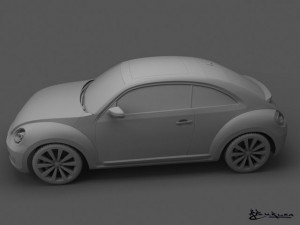 volkswagen beetle 2012 3D-Modell