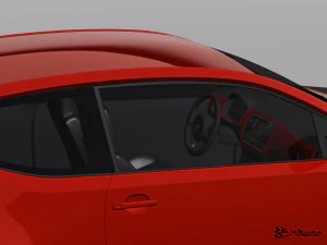 volkswagen up 3 doors 2012 3D Model