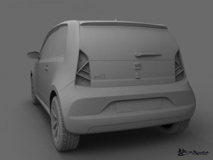 seat mii 3 doors 2012 3D Model