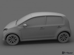 seat mii 5doors 2013 Model 3D