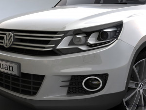 volkswagen tiguan 2012 sportstyle 3D Model