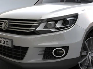 volkswagen tiguan 2012 sportstyle 3D Model