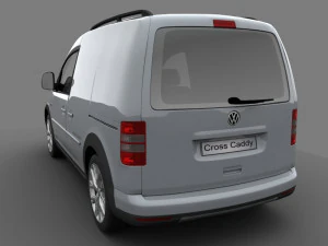 volkswagen cross caddy kasten 2013 3D Model