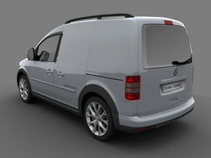 volkswagen cross caddy kasten 2013 3D Model