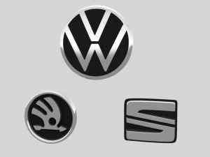 vag logos 3D Model