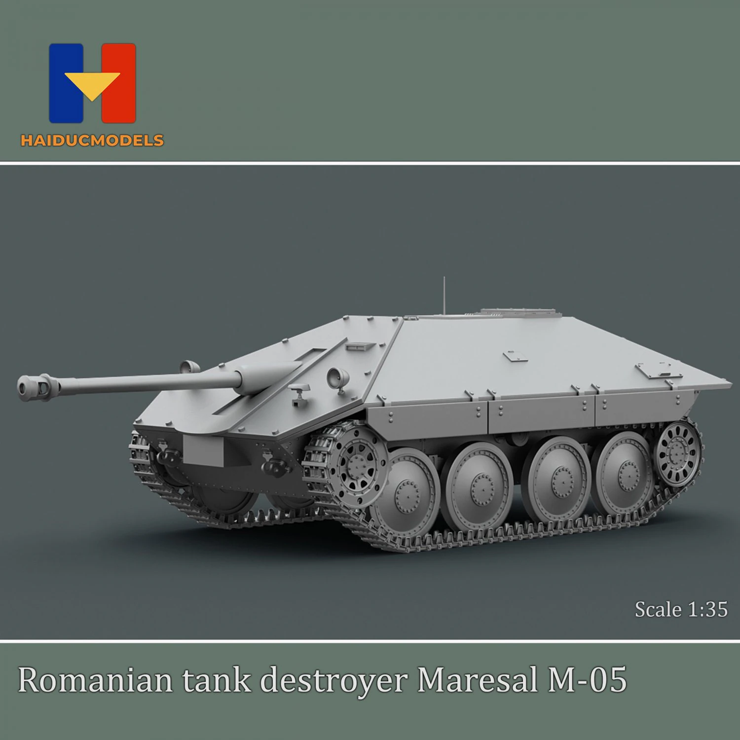 Maresal M05 3D print scale model 3D print model 3D Print Model .c4d .max .obj .3ds .fbx .stl .blend 