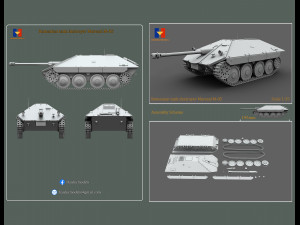 Maresal M05 3D print scale model 3D print model Model Cetak 3D