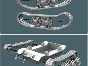Ferdinand Toon Tank 3D print model 3D Print Model