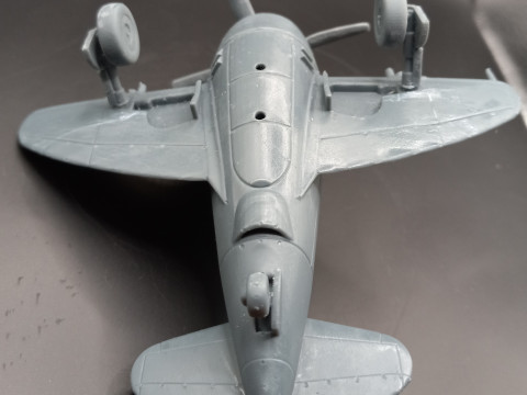 P-47 Thunderbolt Egg Plane 3D print model STL Modèles 3D en vedette