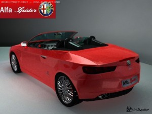 alfa romeo spider 2006 Modèle 3D