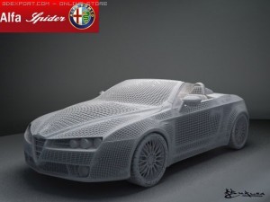 alfa romeo spider 2006 Modèle 3D