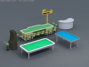 casino equipments Modelo 3D