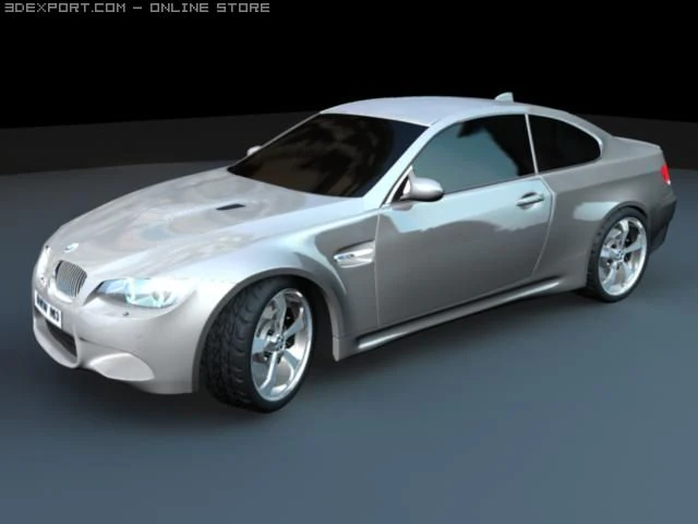 bmw m3 3D Model .c4d .max .obj .3ds .fbx .stl .blend