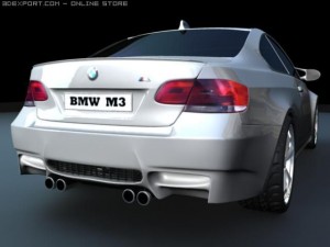 bmw m3 Modèle 3D