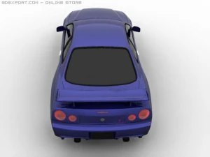 skyline r34 gtr 3D Model