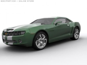 chevrolet camaro Modelo 3D