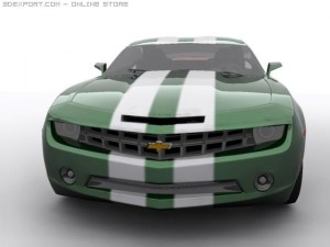 chevrolet camaro Modelo 3D