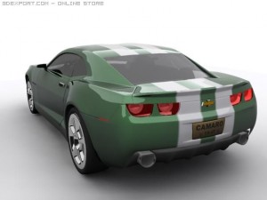 chevrolet camaro Modelo 3D