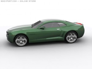 chevrolet camaro Modelo 3D