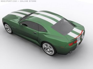 chevrolet camaro Modelo 3D
