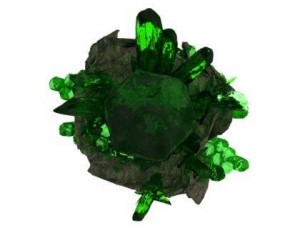 crystal formation 3Dモデル