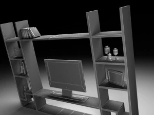 simple shelve 3D Model