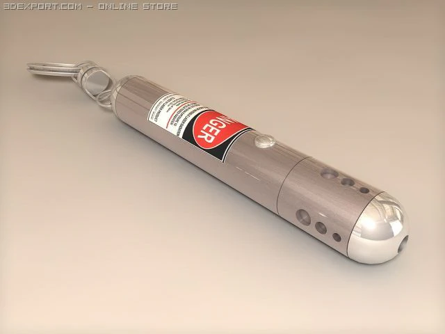 laser 3D Model .c4d .max .obj .3ds .fbx .stl .blend 