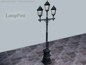 लैम्पपोस्ट 3D मॉडल
