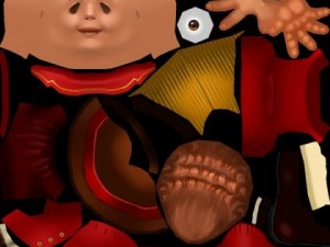 cartoonish civilian male 3D Модель