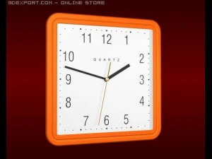 Wanduhr 3D Modell