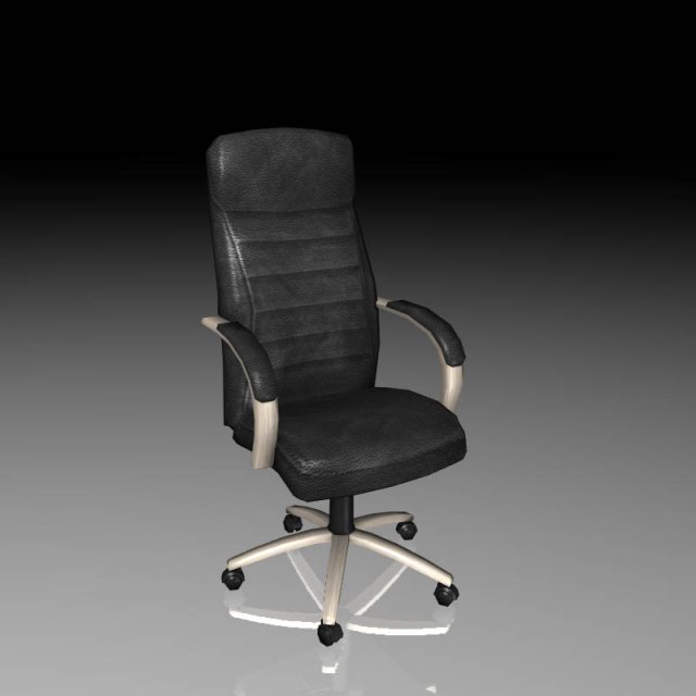 chair office 03 Modelo 3D .c4d .max .obj .3ds .fbx .stl .blend 