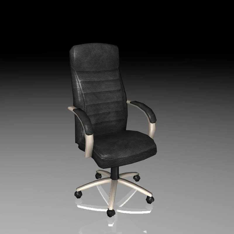 chair office 03 3D Model .c4d .max .obj .3ds .fbx .stl .blend