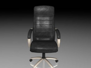 chair office 03 Modelo 3D