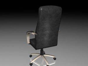 chair office 03 Modelo 3D