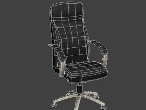 chair office 03 3D Model