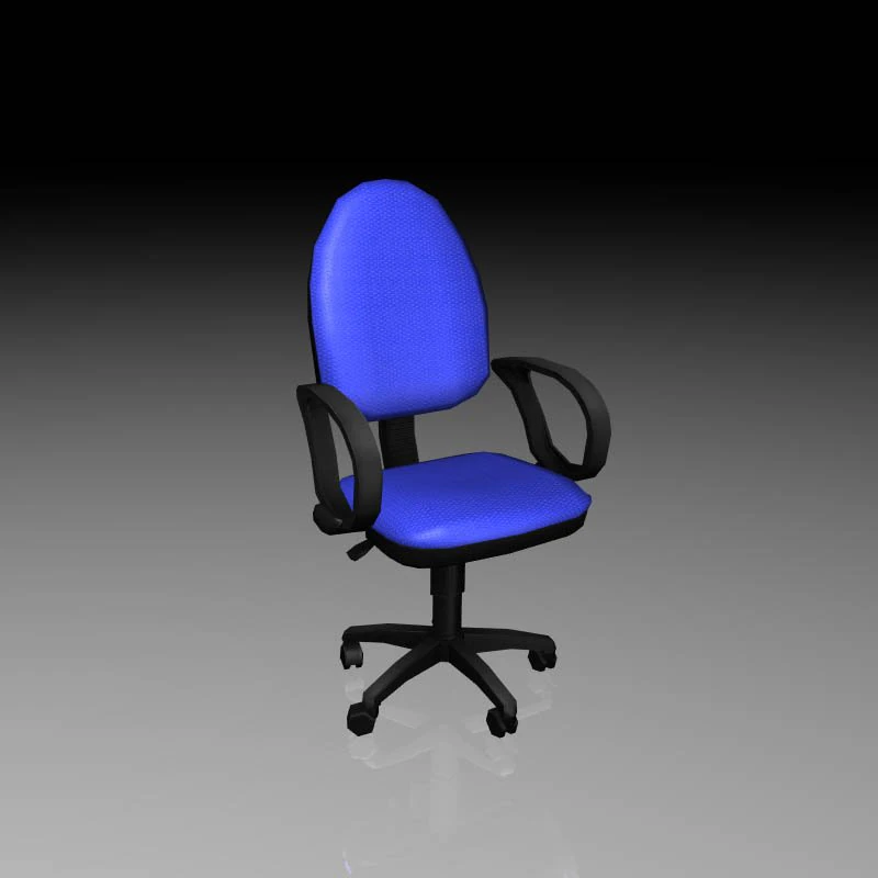 office chair 04 3D Model .c4d .max .obj .3ds .fbx .stl .blend