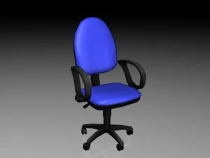 офисный стул 04 3D Модель