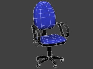 office chair 04 Model 3D