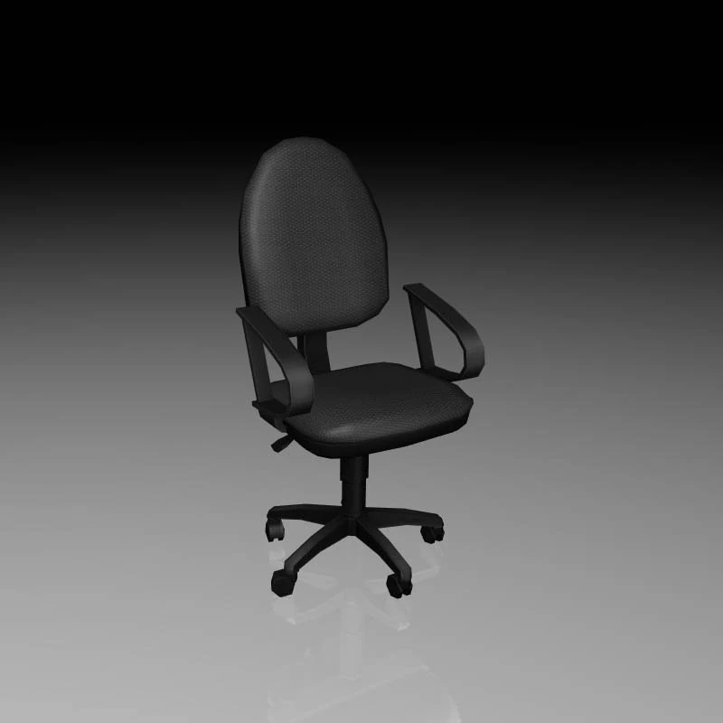 office chair 05 3D Model .c4d .max .obj .3ds .fbx .stl .blend