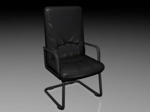 office chair 07 Model 3D