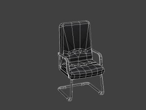 office chair 07 3D Model