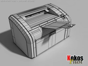 hp laserjet 1020 printer 3D Model