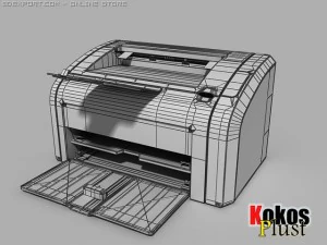 hp laserjet 1020 printer 3D Model