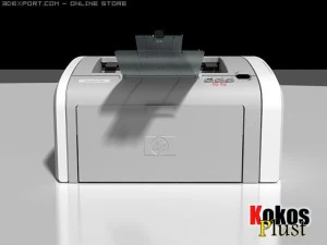 hp laserjet 1020 printer 3D Model
